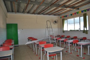 teto da escola LACERDA DE AGUIAR