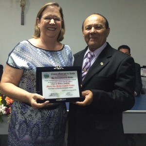 vereador José Carlos Checon corrigida com homenageada MARIA DA PENHA CAPRINI LAIBER (1)