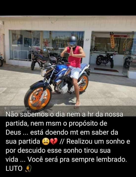 MINHA NOVA MOTO DE CORRIDA CHEGOU * hora de testar ela no