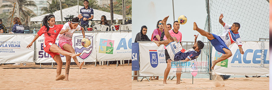 A Gazeta  Campeonato Estadual de Beach Soccer começa neste fim de